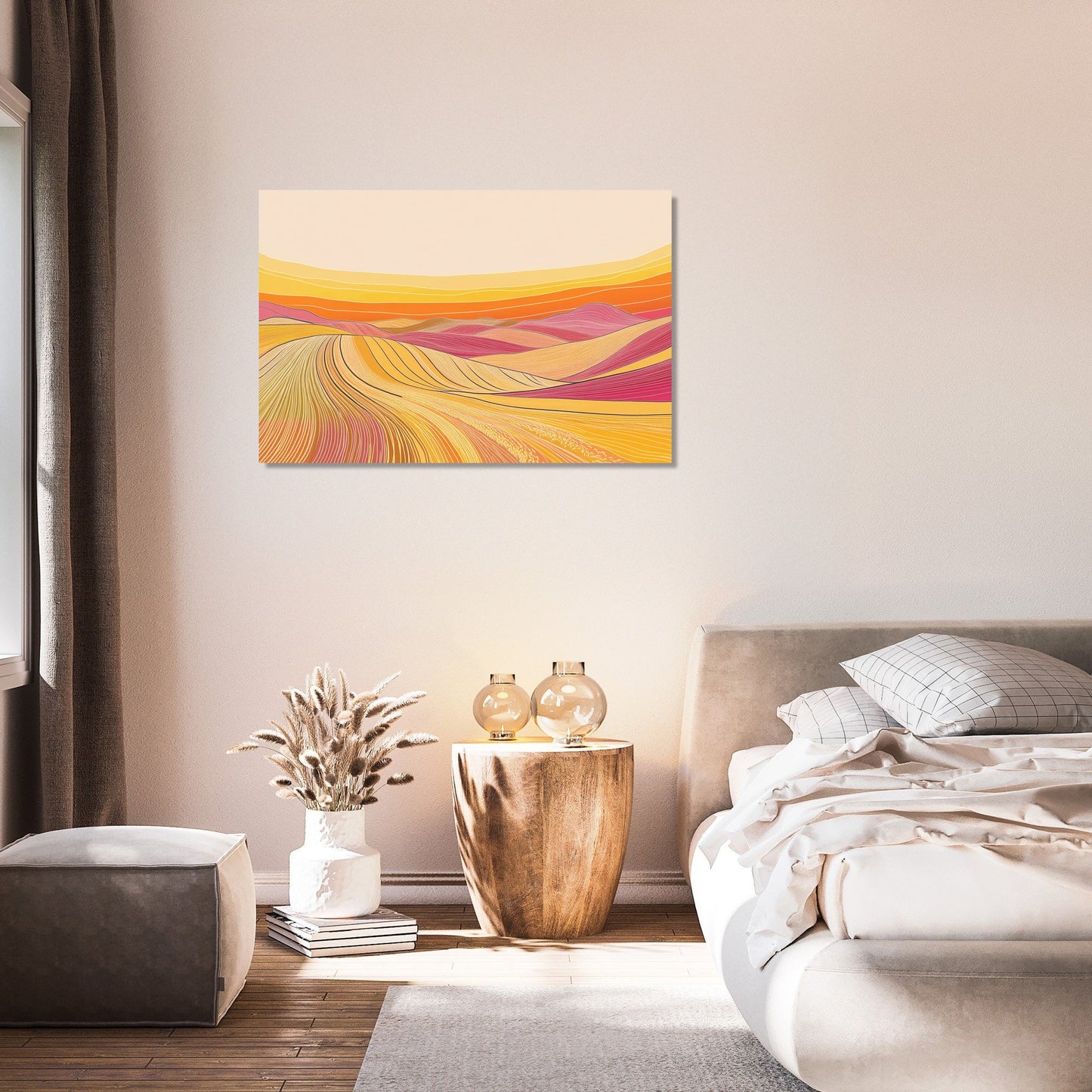Rapeseed Sunset Canvas