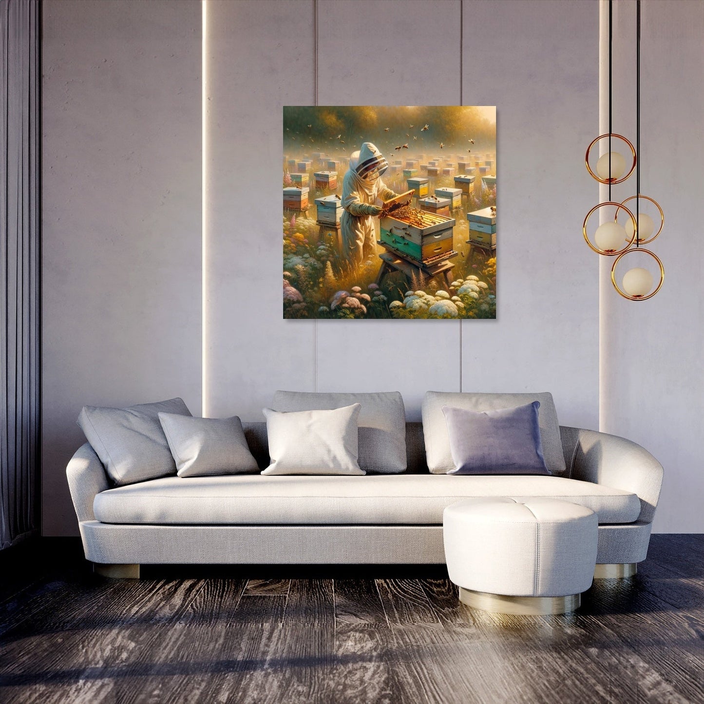 Beekeeper's Harmony Canvas