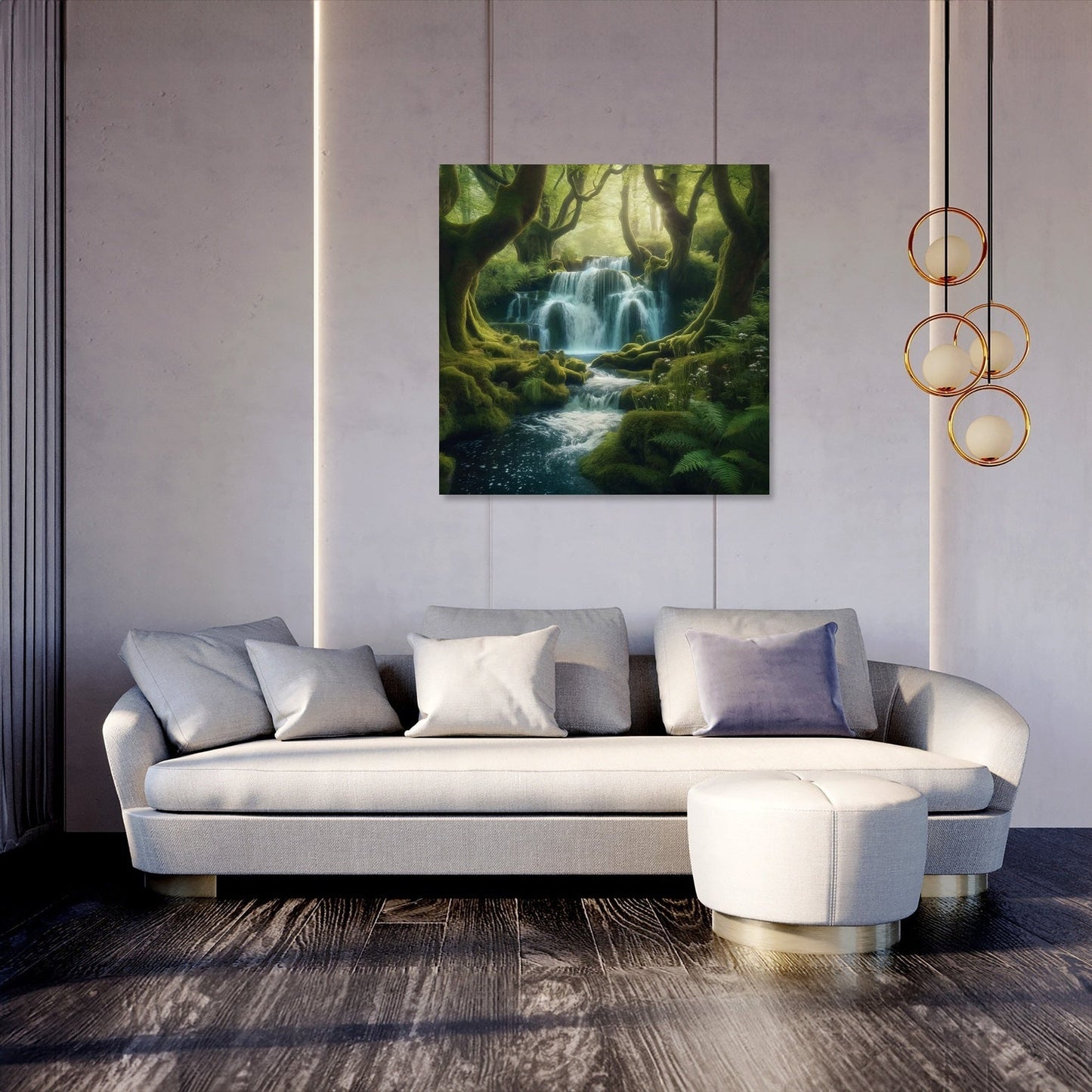 Mystical Cascade Canvas