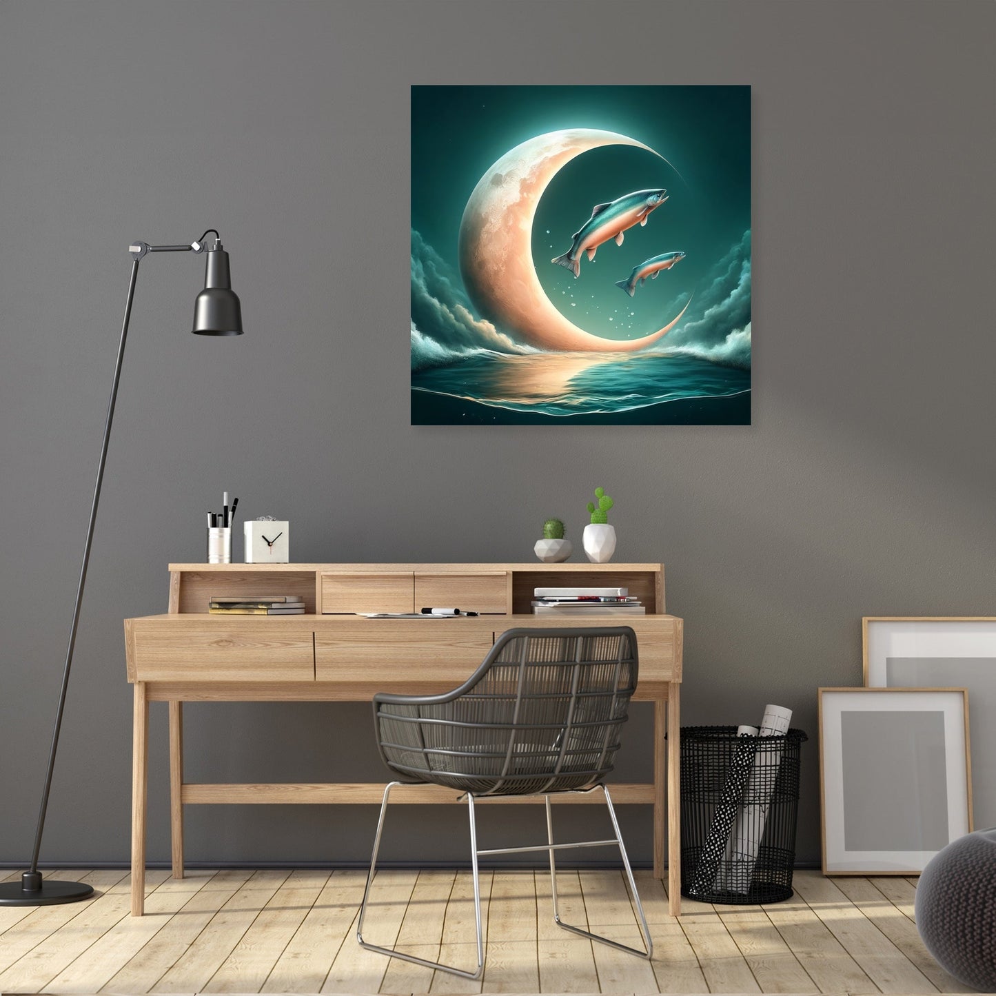 Lunar Leap Canvas