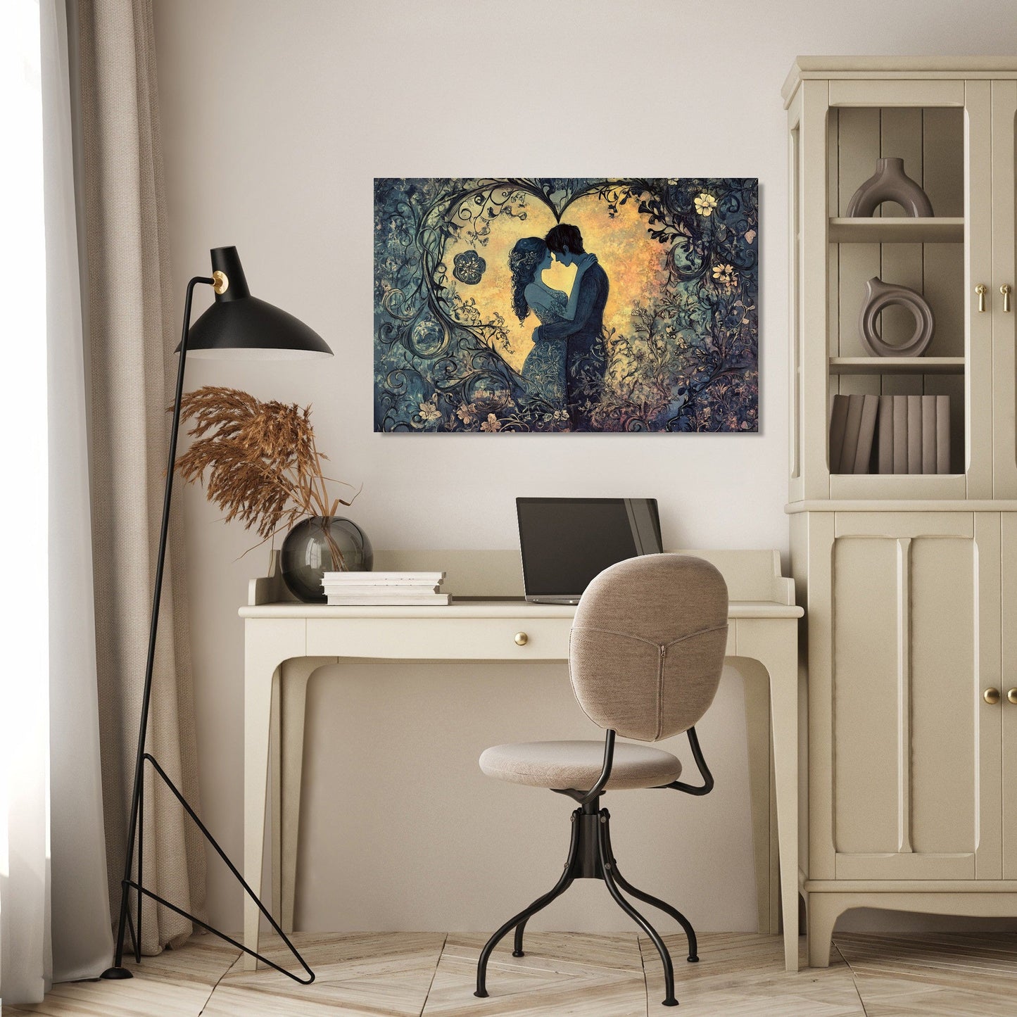 Lovers' Harmony Canvas