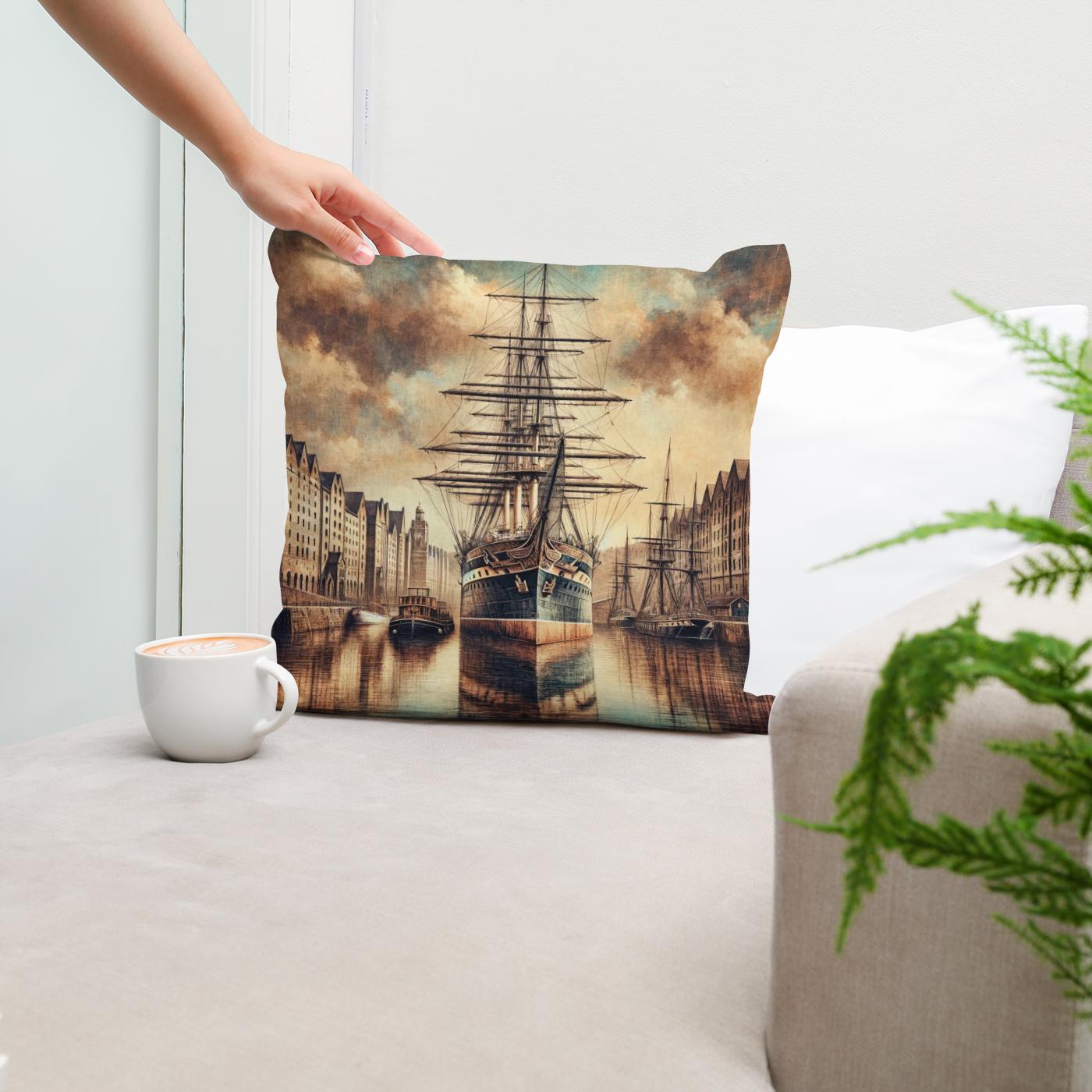 Bristol's Victorian Heritage Cotton Cushion