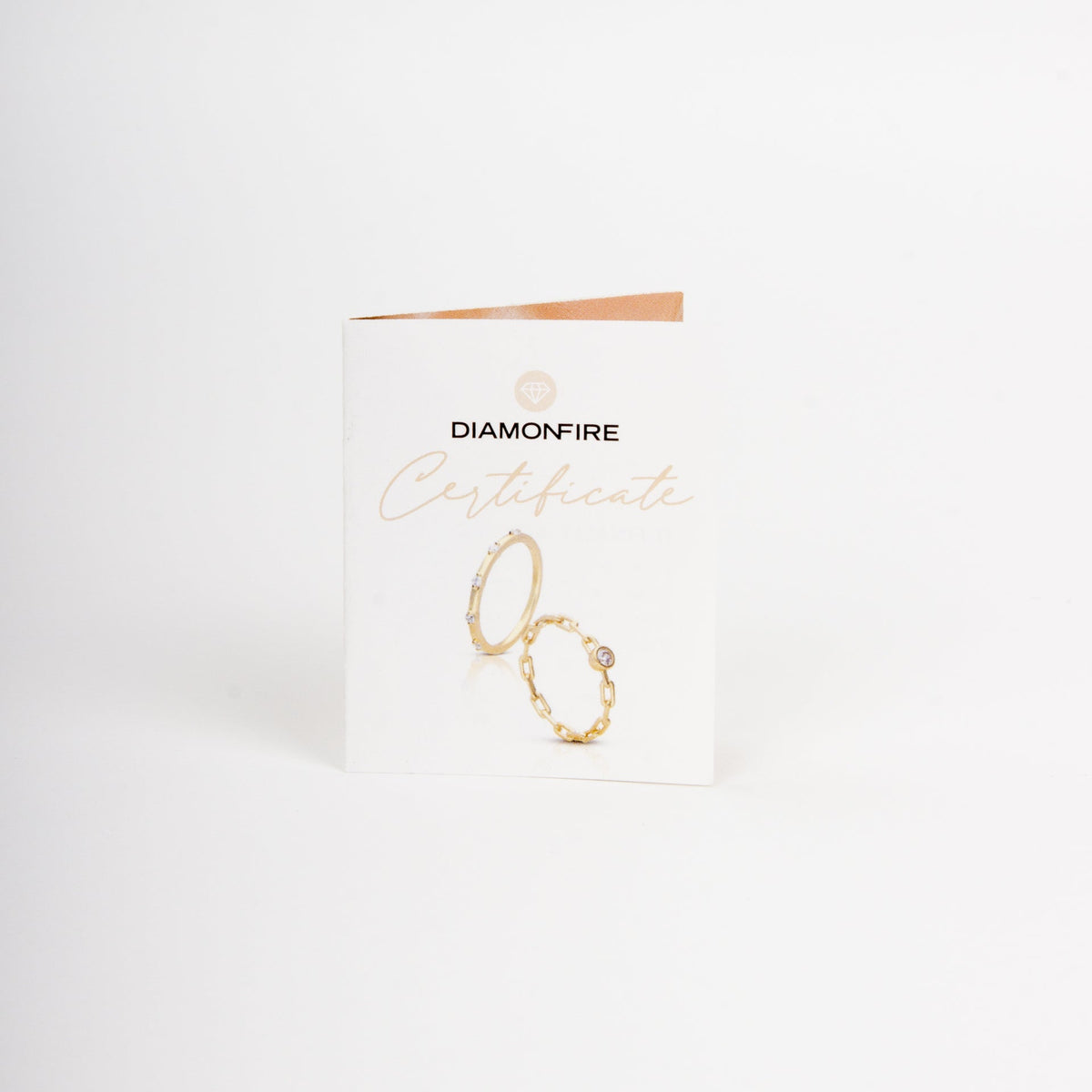 Diamonfire Teardrop Pink Zirconia Stud Earrings