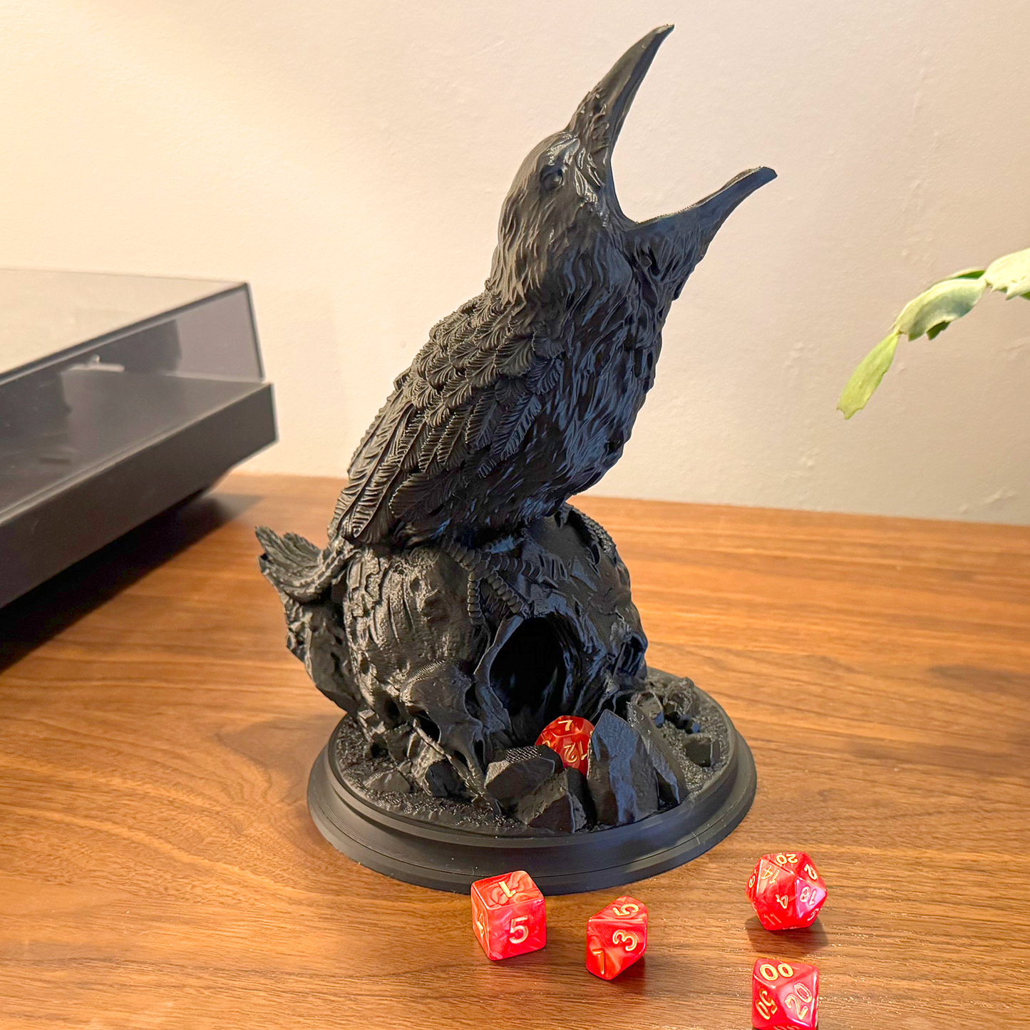 Crow Dice Tower: Soar Your Rolls to Victory!