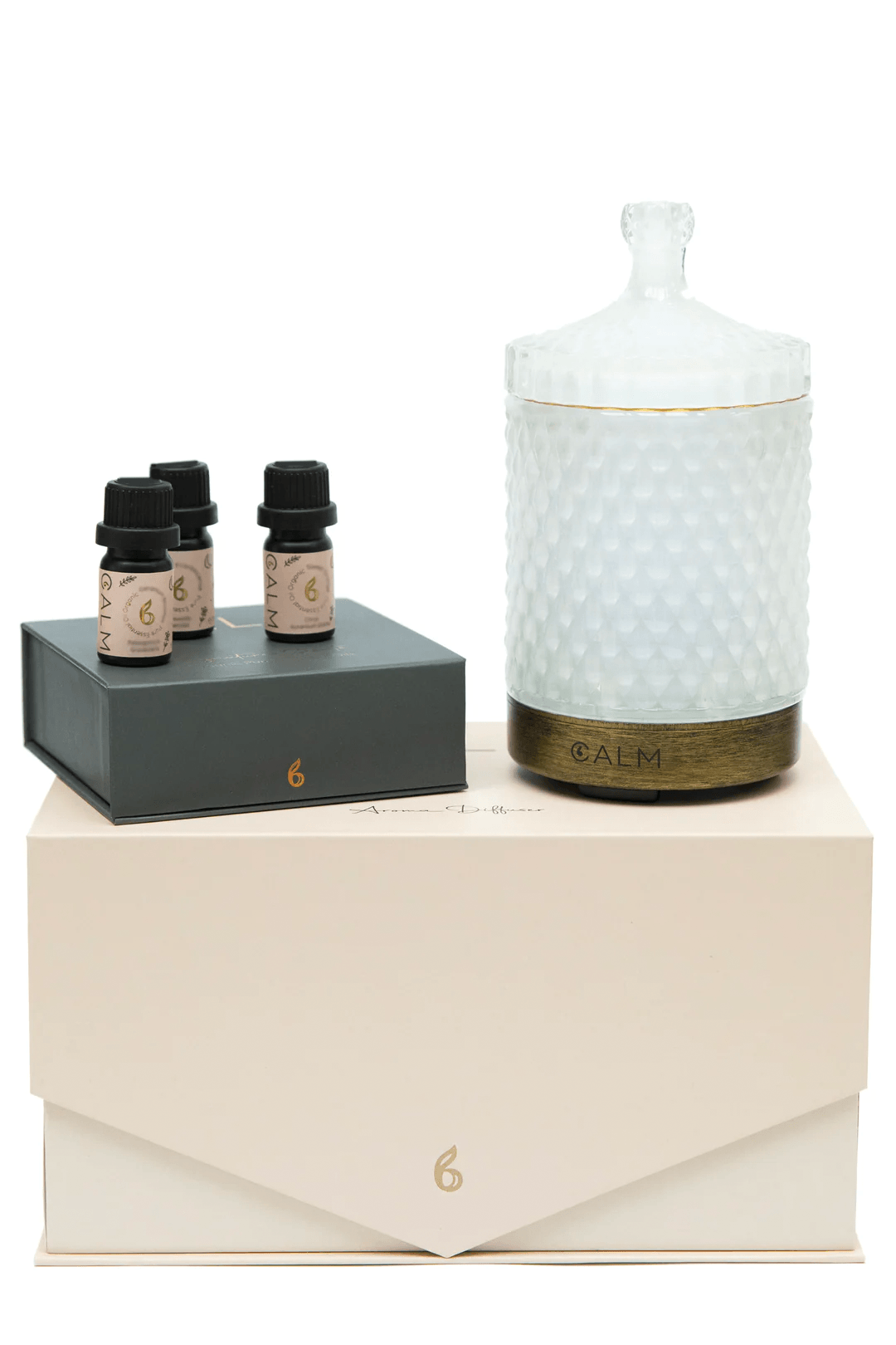 Aroma Diffuser with our Breathe Calm Oil Set