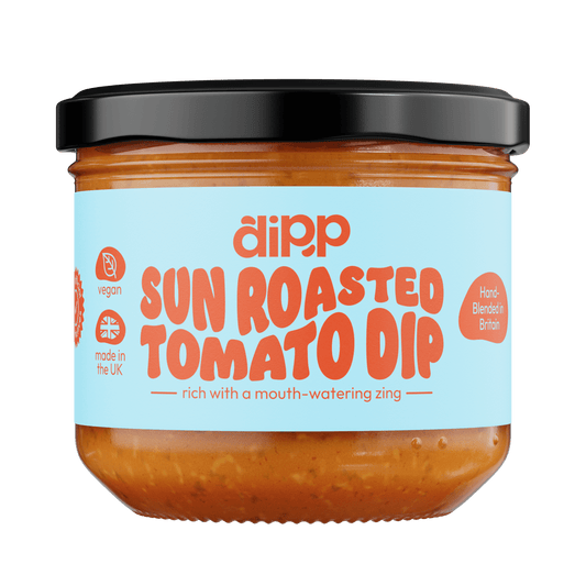 Dipp Sun Roasted Tomato Dip 350g – Rich Tomato Dip with No Artificial Preservatives