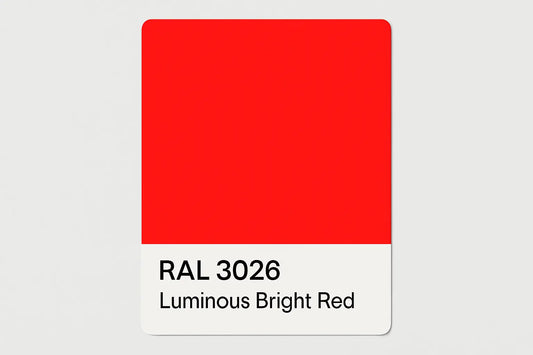 RAL 3026 - 400ml Aerosol Spray Paint Any Finish