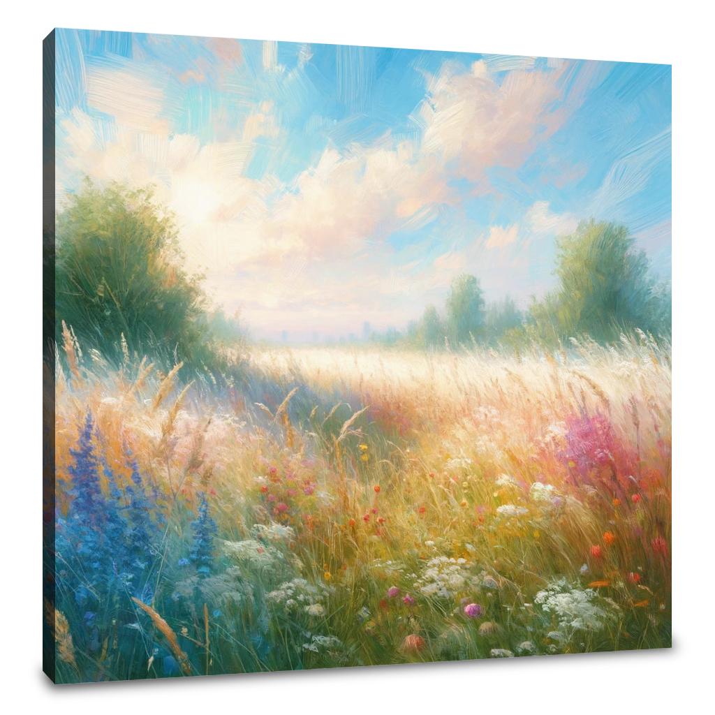 Dreamy Meadow Bliss Canvas