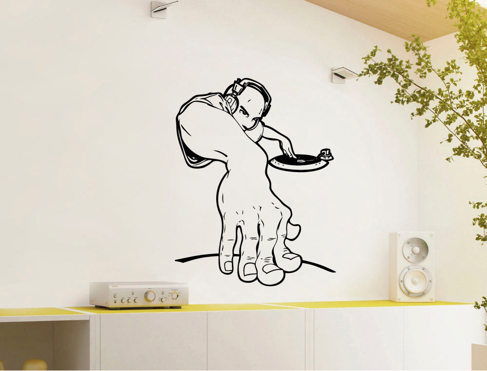 DJ Music Wall Sticker