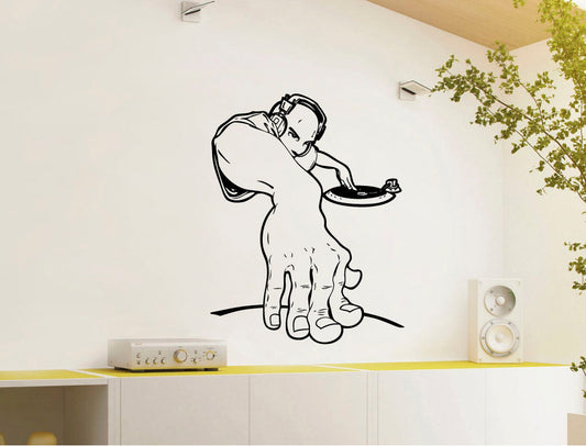 DJ Music Wall Sticker