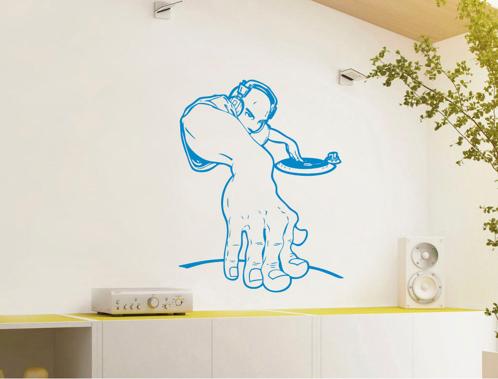 DJ Music Wall Sticker