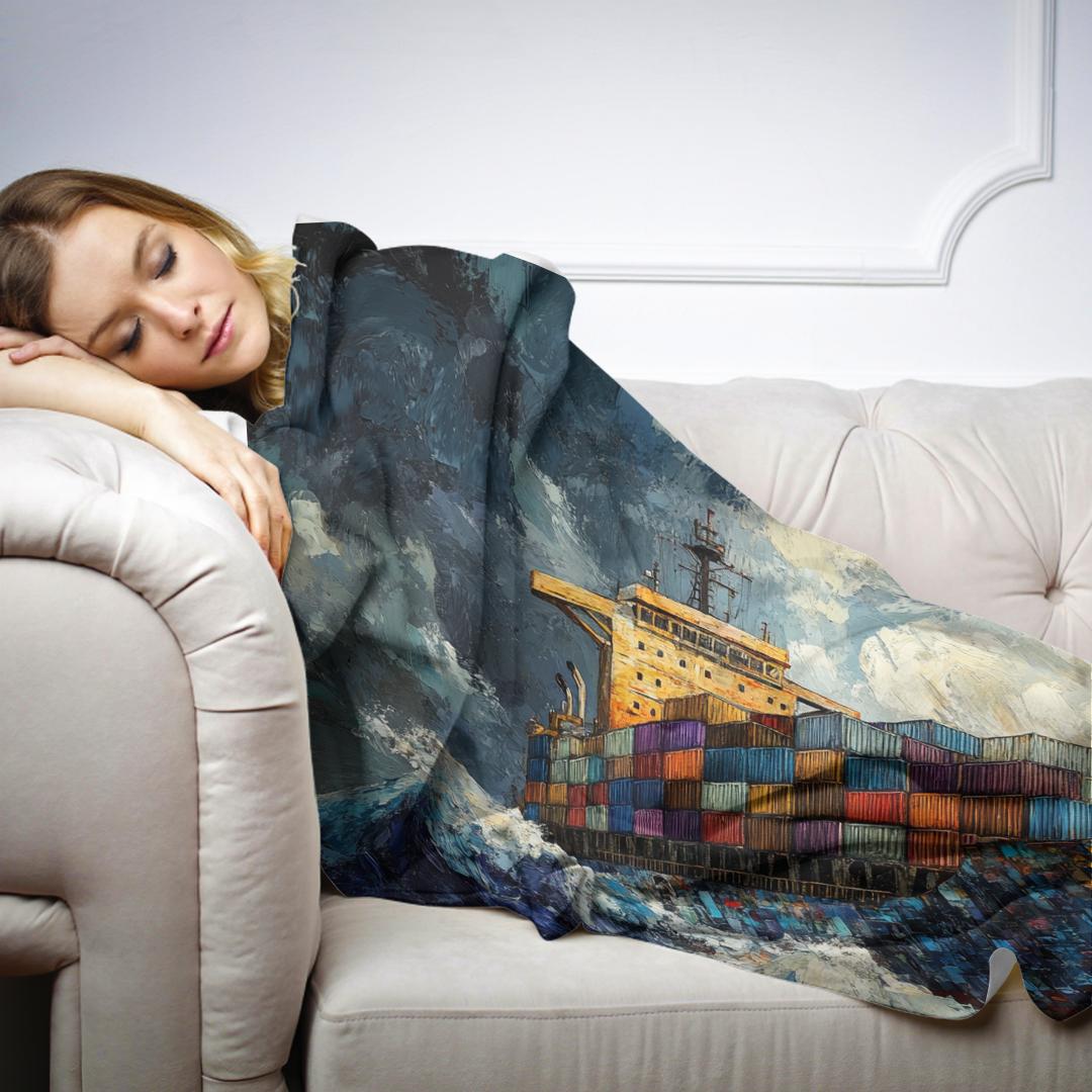 Oceanic Odyssey Blanket