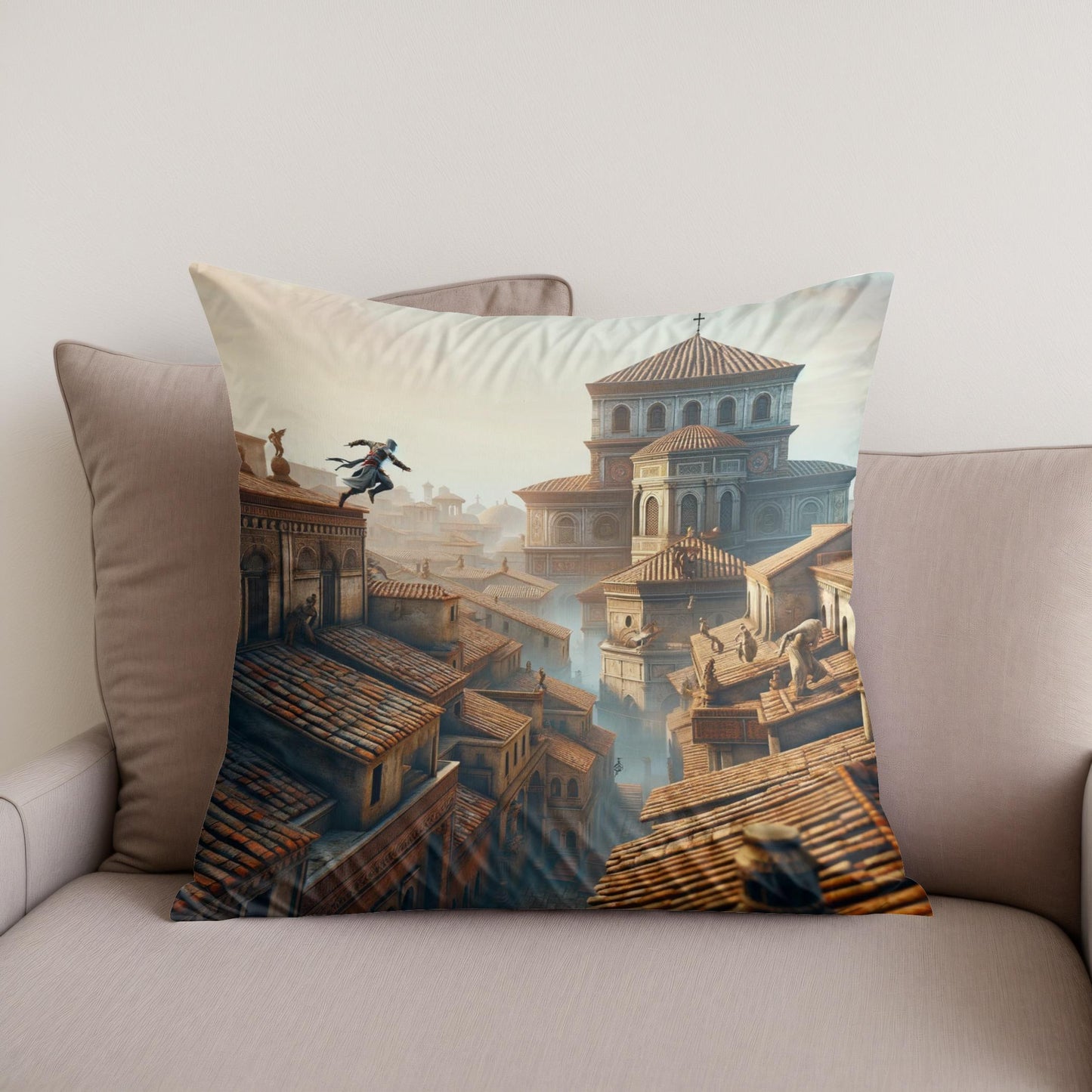 Parkour Pursuit Cotton Cushion