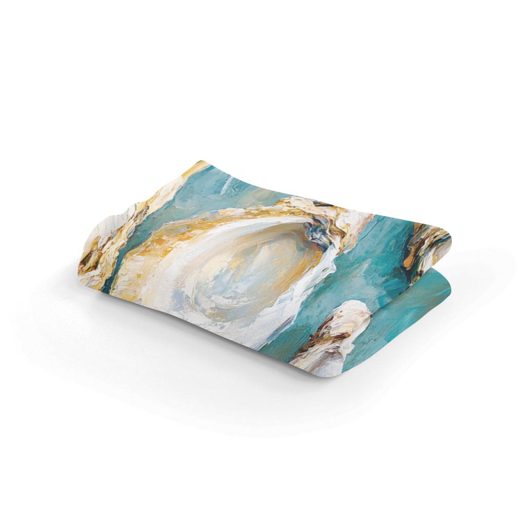 Iridescent Oyster Harmony Blanket