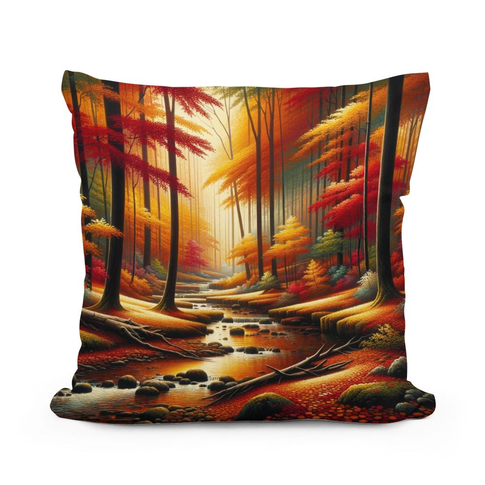 Autumn Melody Cotton Cushion