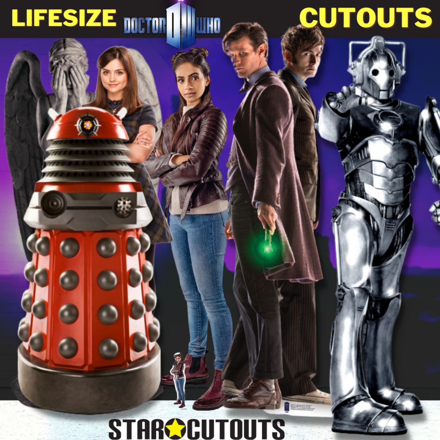 SC011 Dalek Sec Cardboard Cut Out Height 162cm