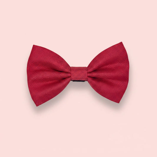 Dog Bow Tie - Berry Red