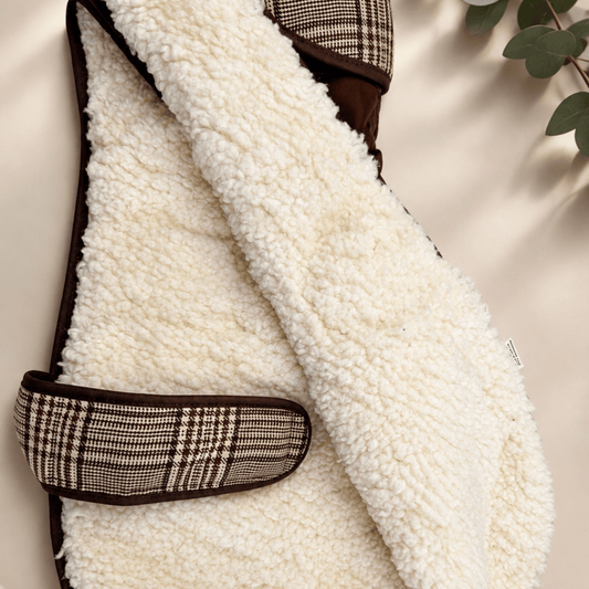 Quilted Dog Coat - Foxbury Plaid