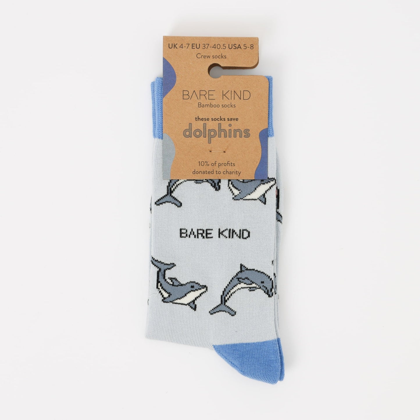 Save the Dolphin Bamboo Socks
