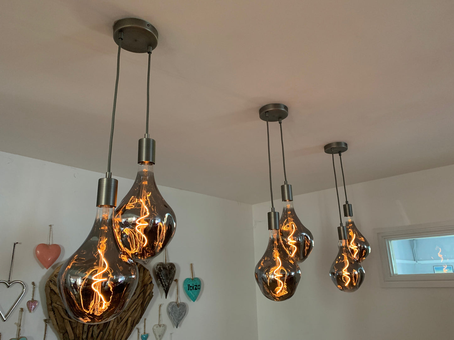 Double Cluster Pendant Light