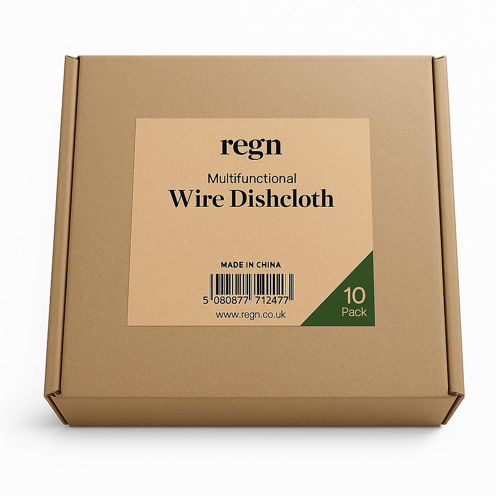 Double-Sided Multifunctional Wire Dishcloths – Non-Scratch, Heavy-Duty Cloths | 10 Pack