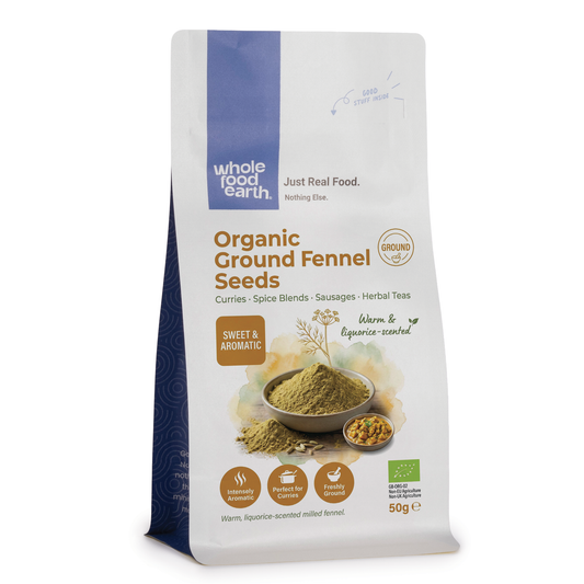 Organic Ground Fennel Seeds
