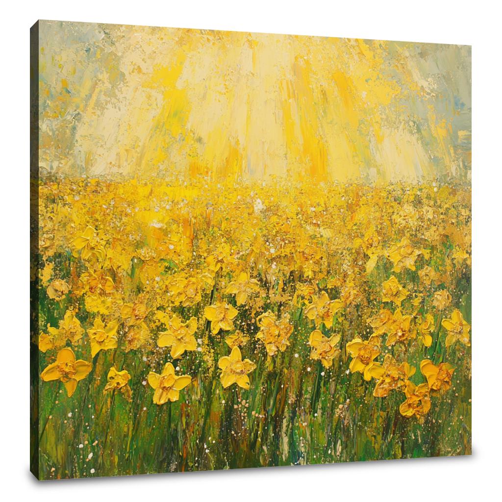 Daffodil Dawn Canvas