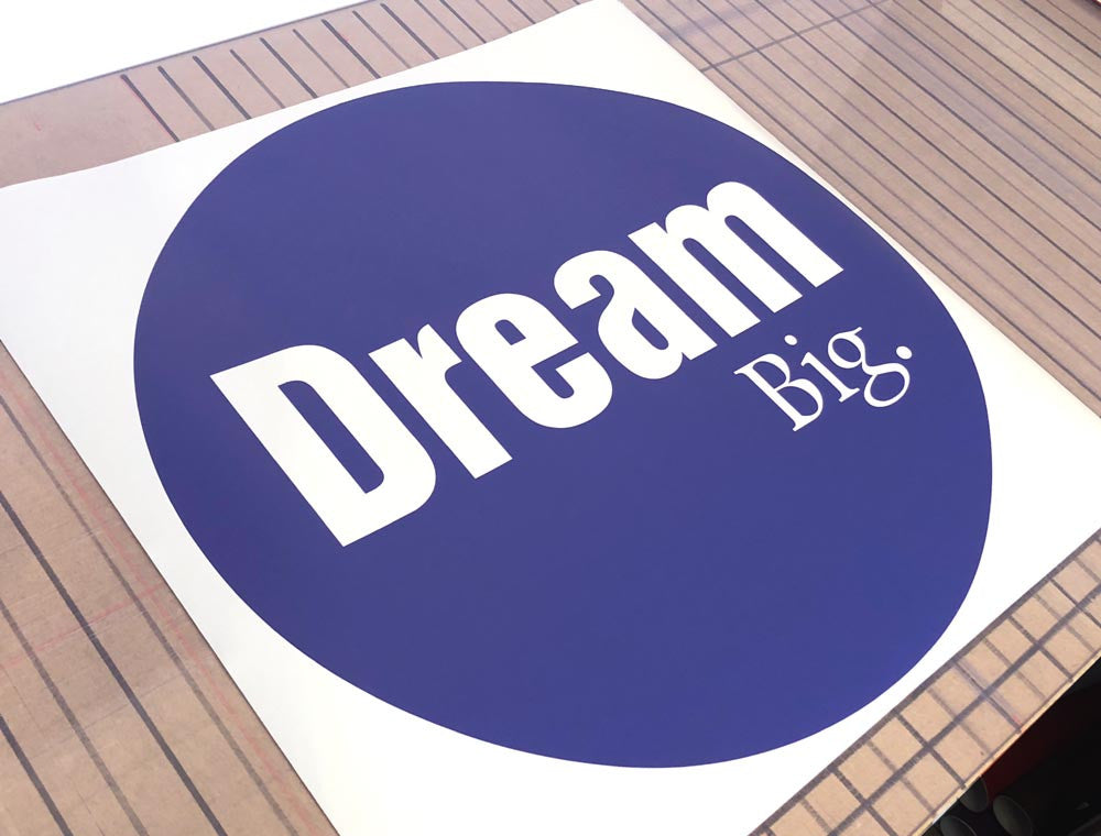 Dream Big Quote Wall Sticker