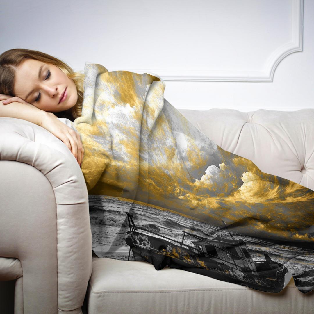 Emotional Seascape Blanket