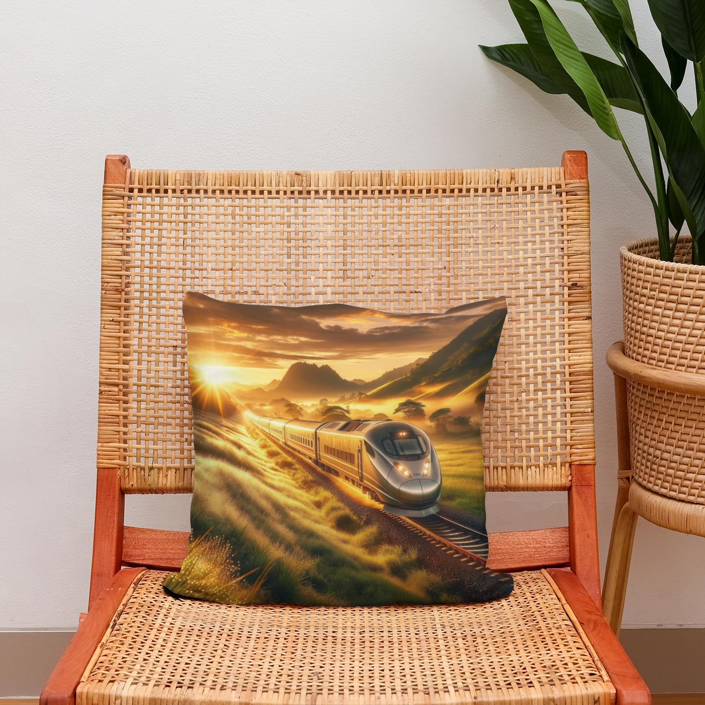 Dawn Express Cotton Cushion