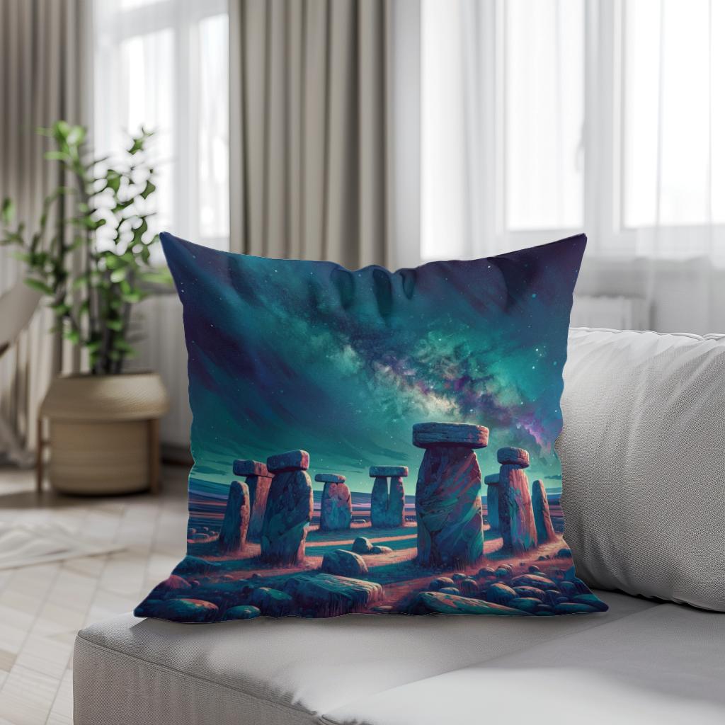 Mystic Stones of Dundee Cotton Cushion