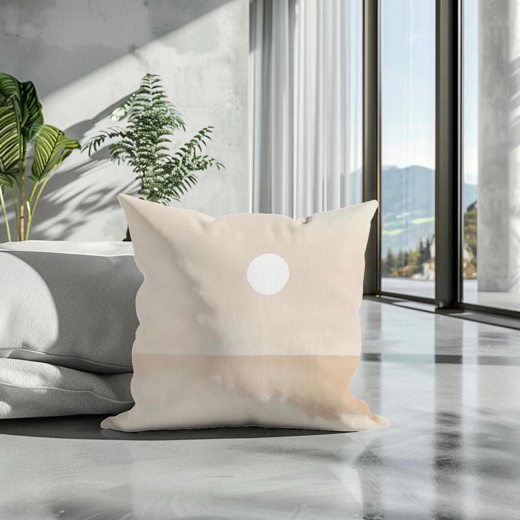 Minimalist Elegance Cotton Cushion