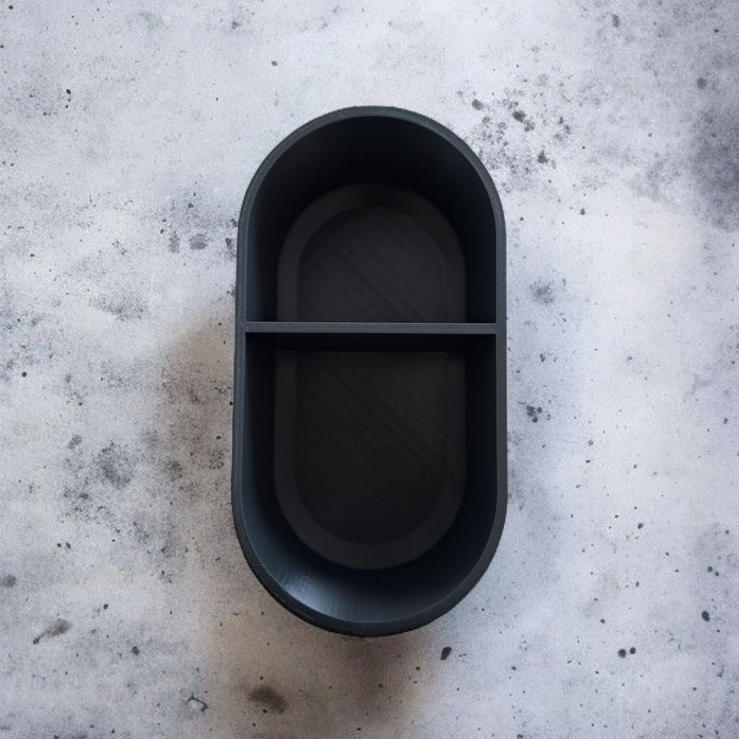 Modern Kitchen Utensil Holder - Dual Compartment & Timeless Design