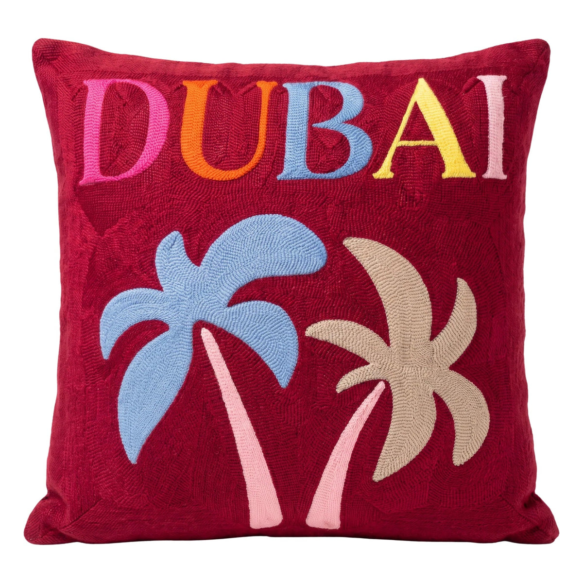 Dubai Needlepoint Pillow