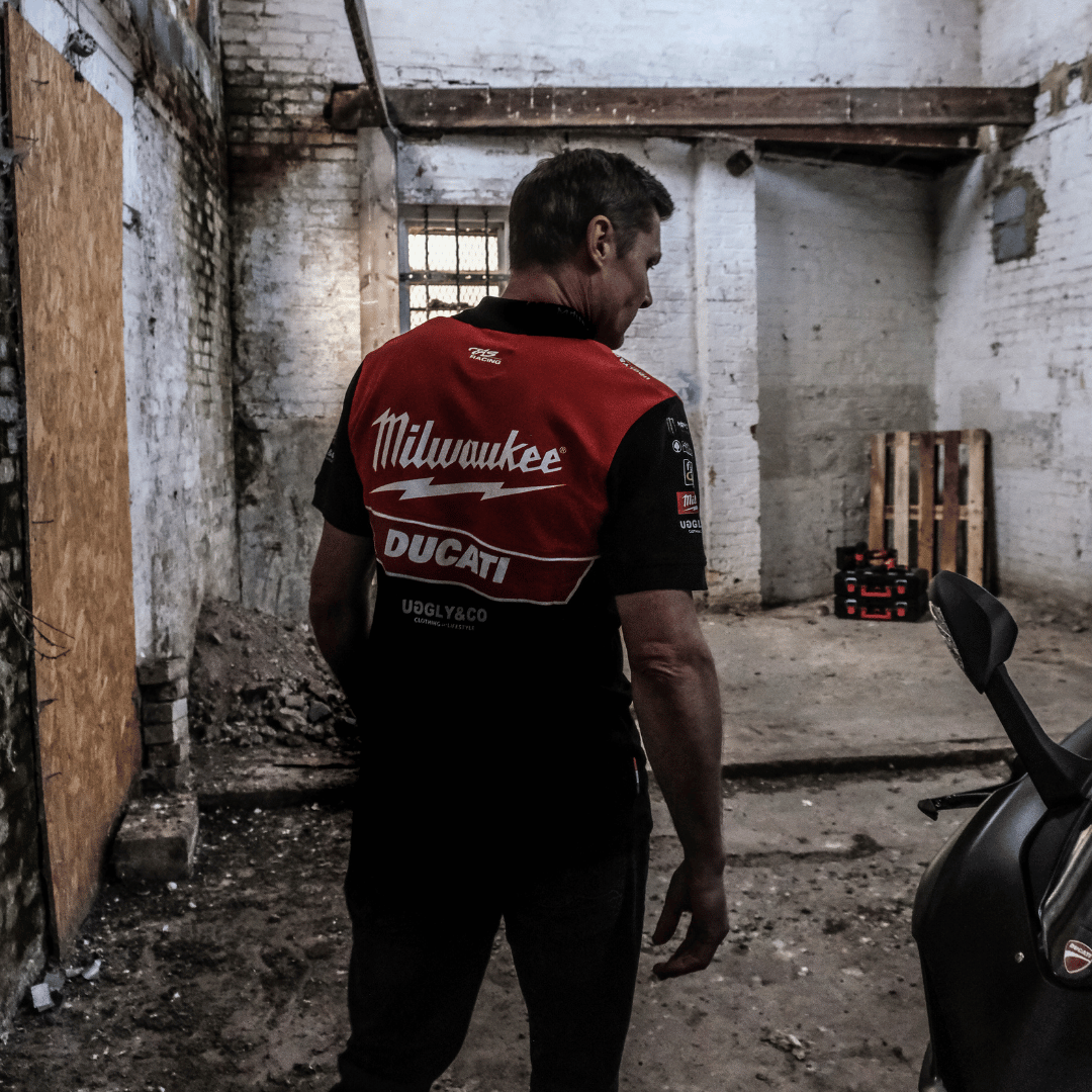 Milwaukee Tools x Ducati Polo Shirt [Team Wear]
