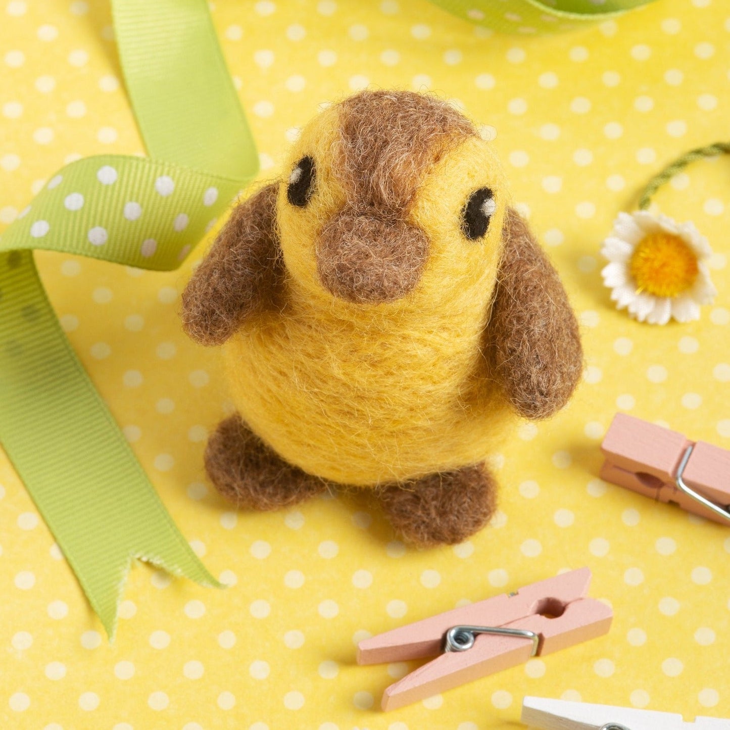 Duckling Needle Felting Kit for Beginners