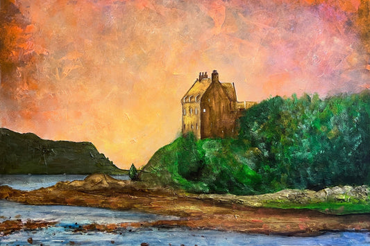 Duntrune Castle | Statement Interior Wall Art from Scotland