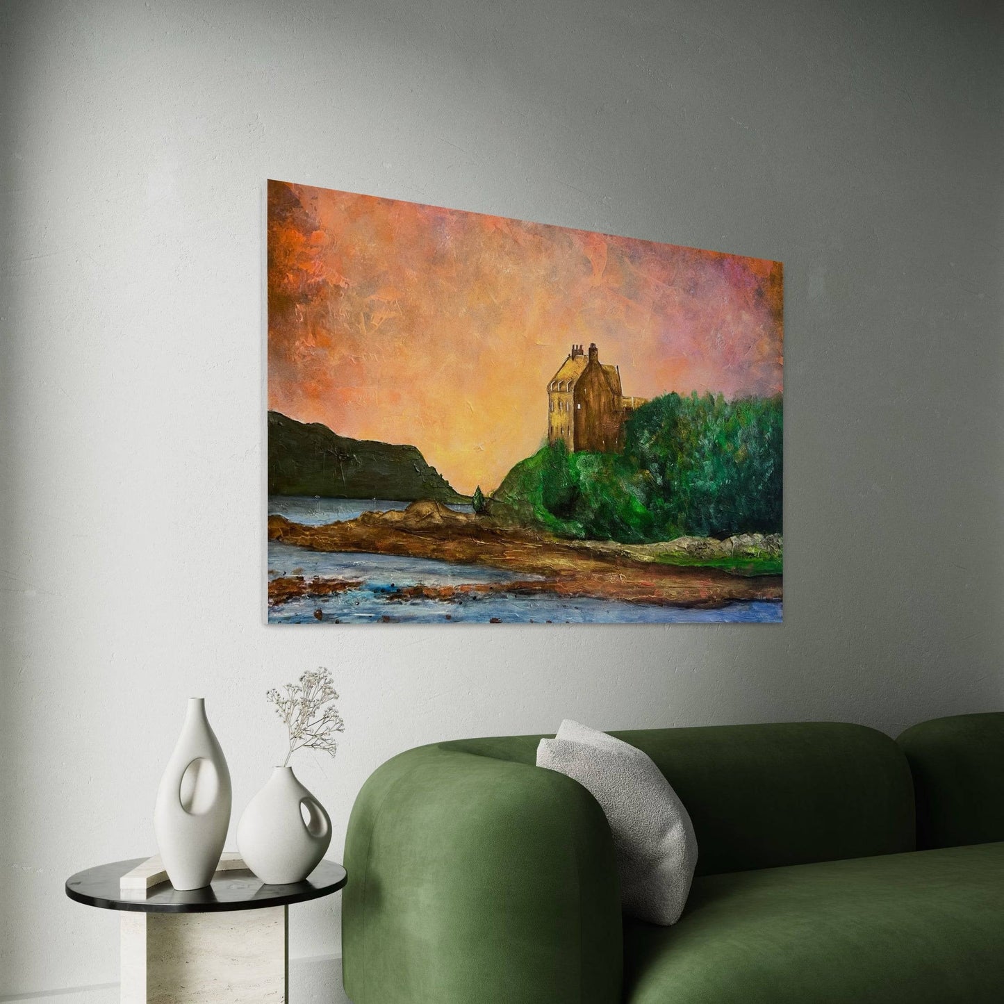 Duntrune Castle | Statement Interior Wall Art from Scotland