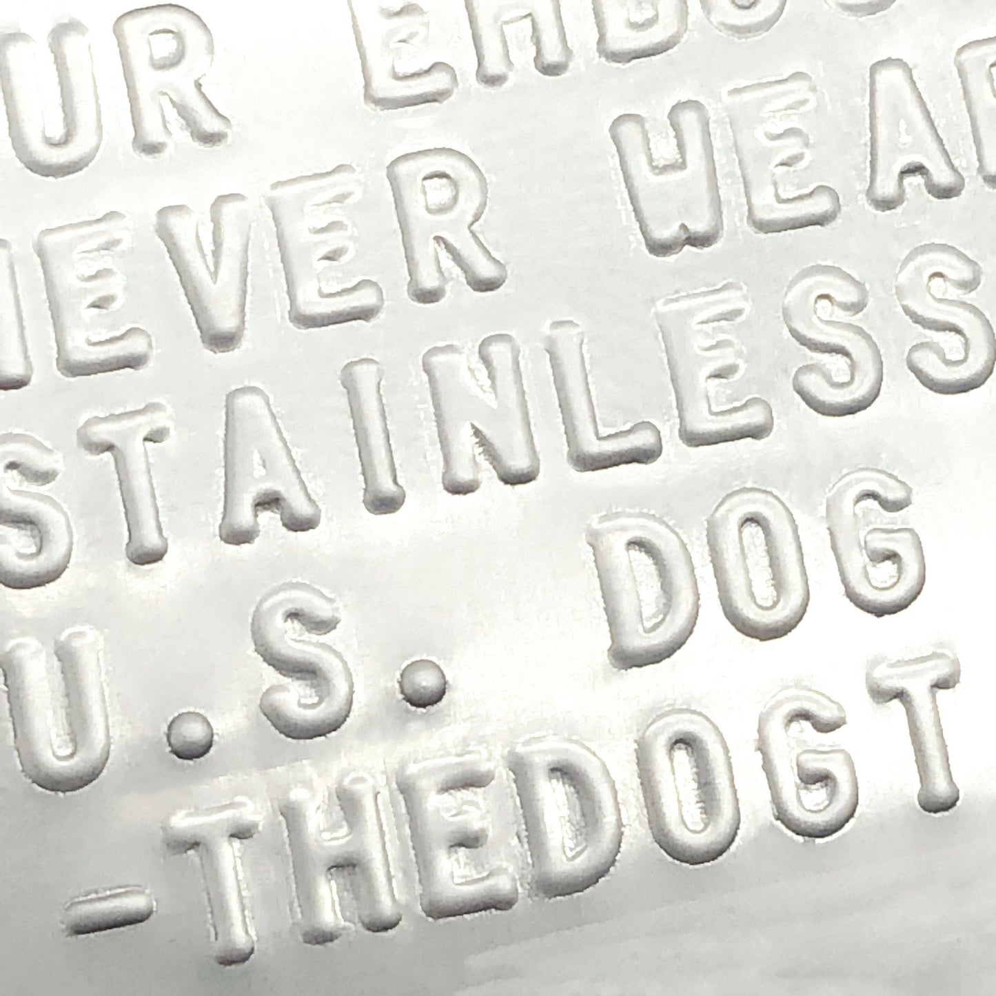 'DUSTIN HENDERSON' Dog Tags - Costume Cosplay Prop Replica Military - Stainless Steel Chains Included