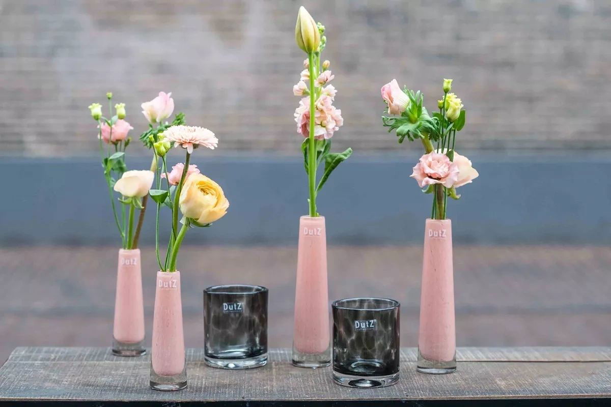 Vase SOLIFLEUR Budvase - OLD ROSE