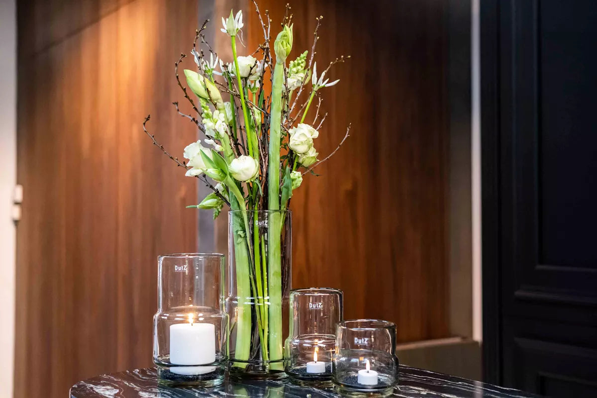 Vase FENN - Clear Glass