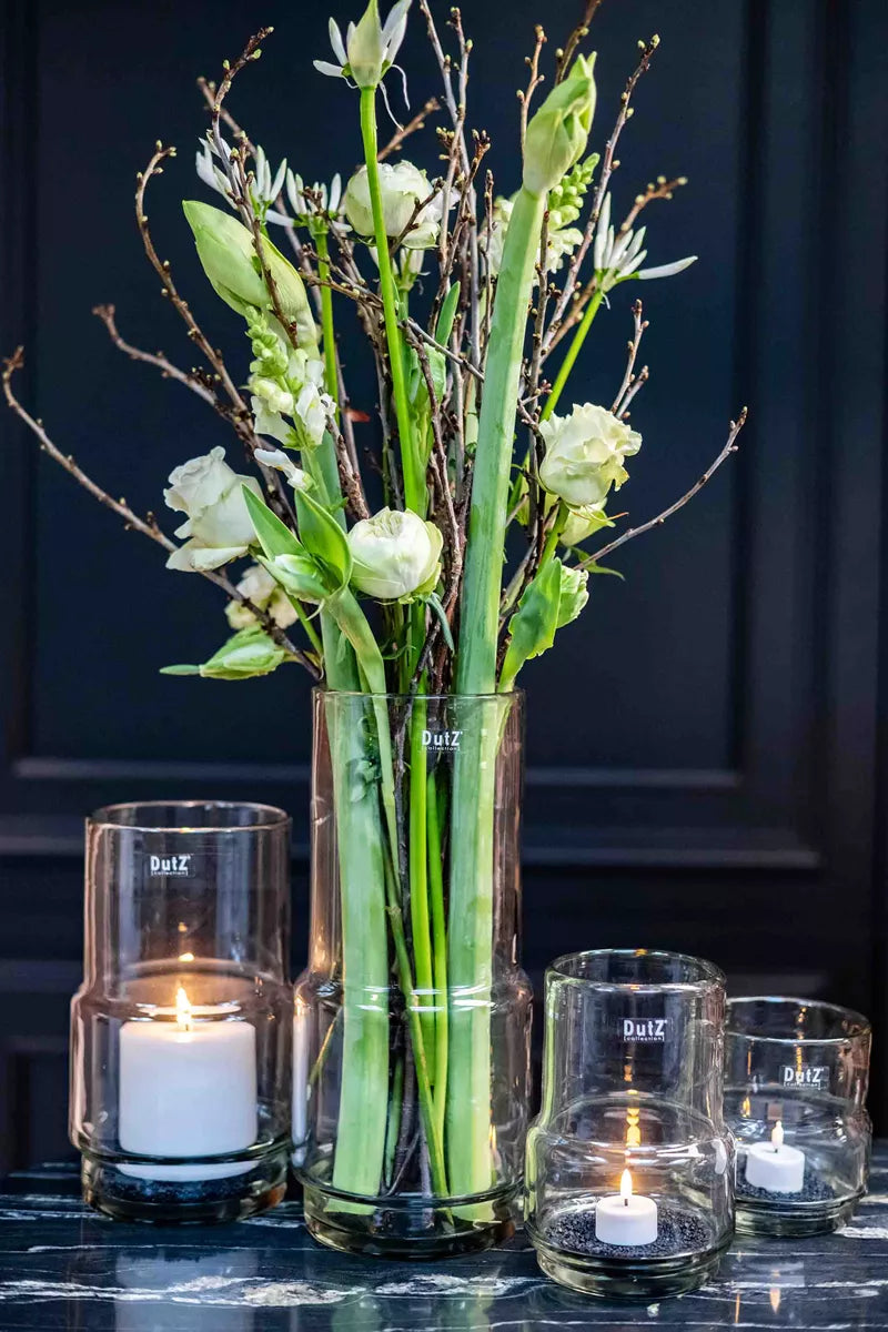 Vase FENN - Clear Glass