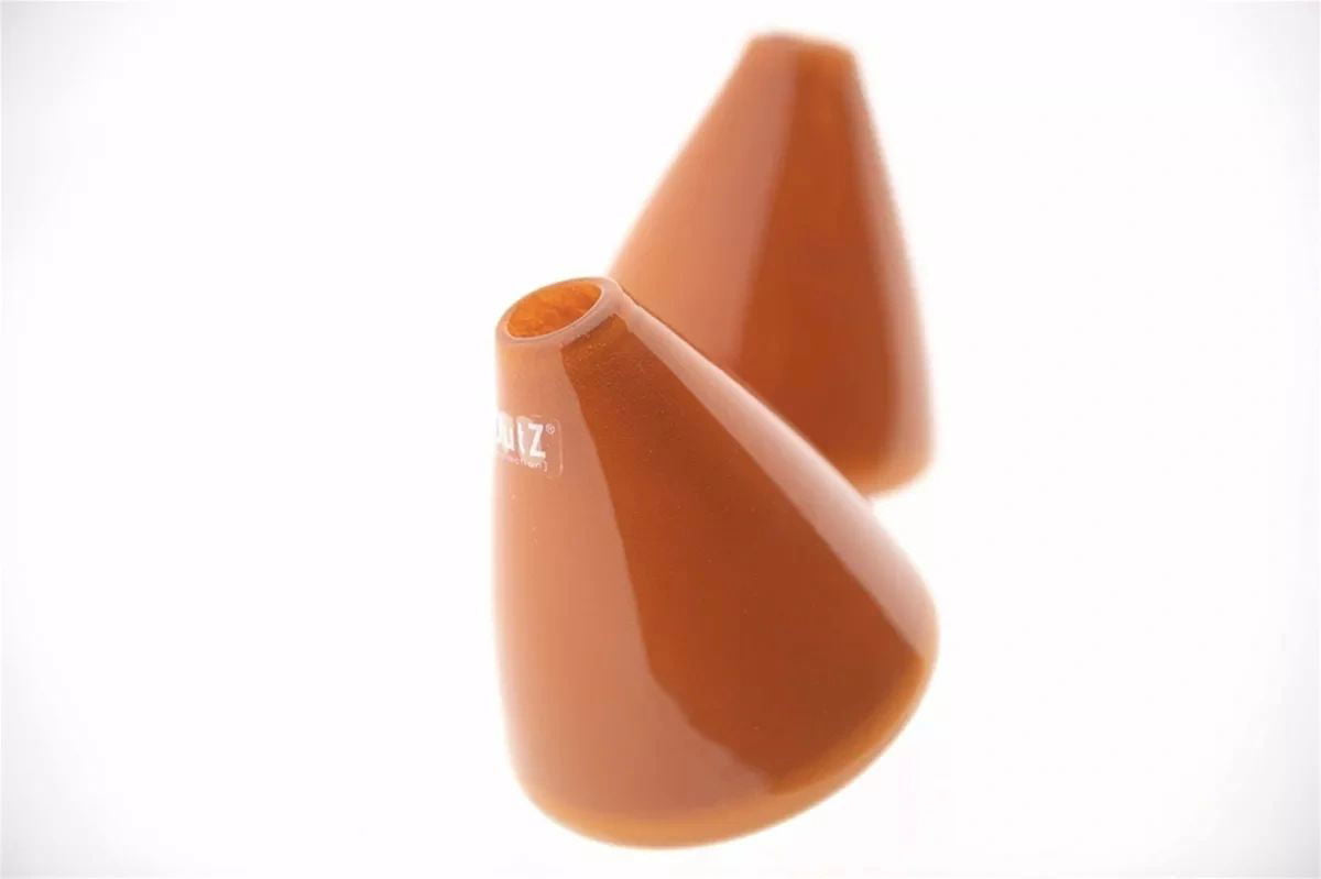 TUMBLING Vase- H12 D10 cm - WARM ORANGE