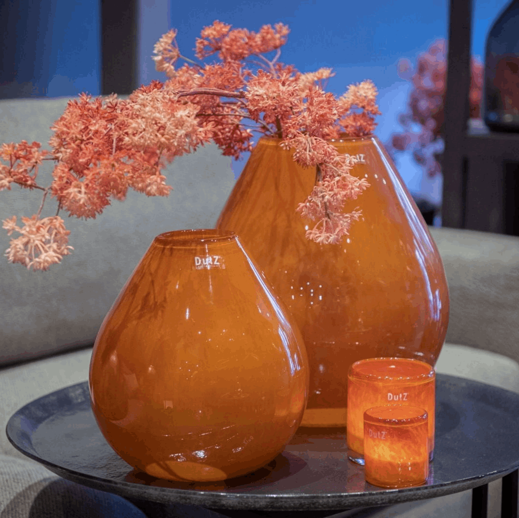 Vase DRUBA - RUSTED BROWN  by DutZ