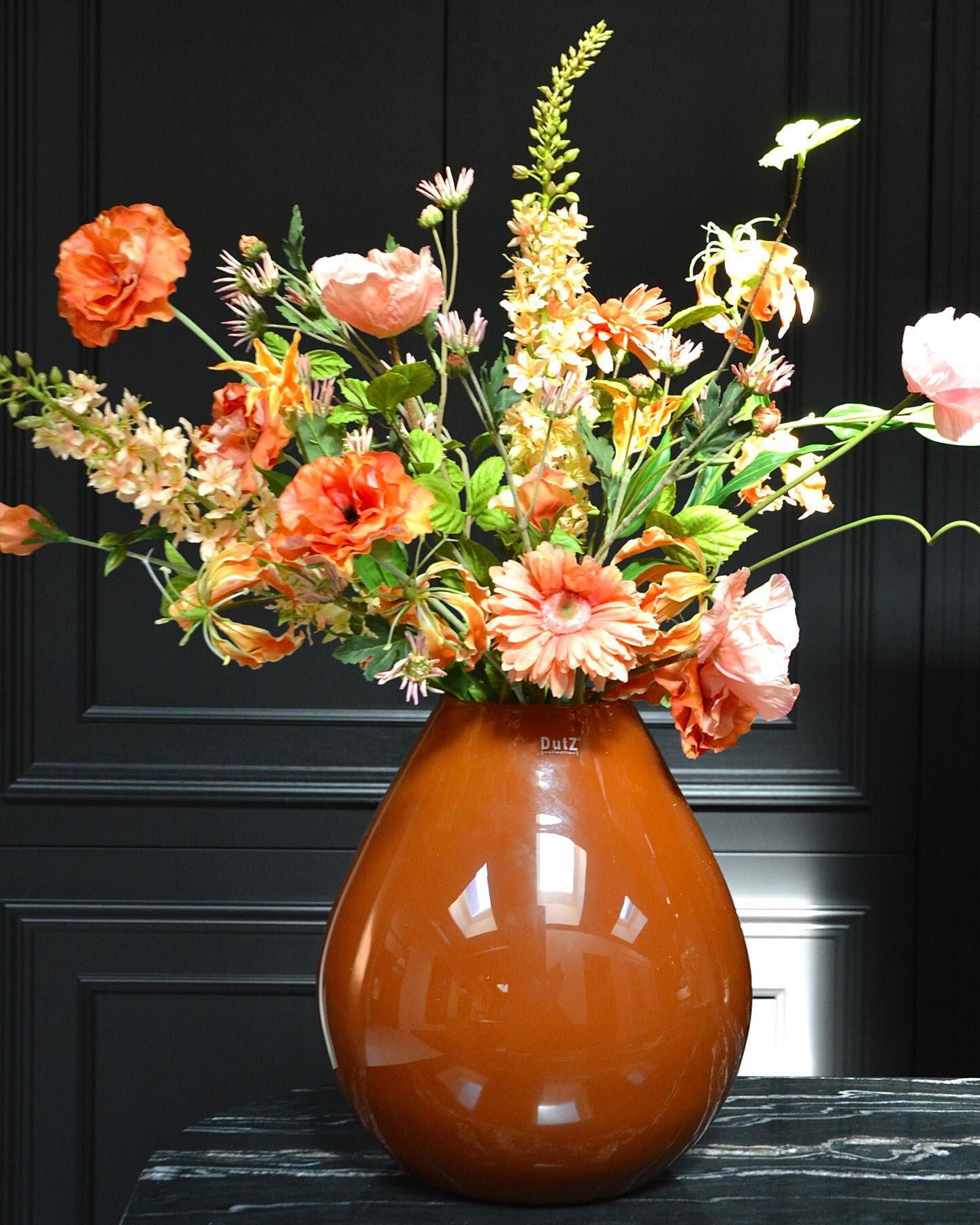 Vase DRUBA - RUSTED BROWN  by DutZ