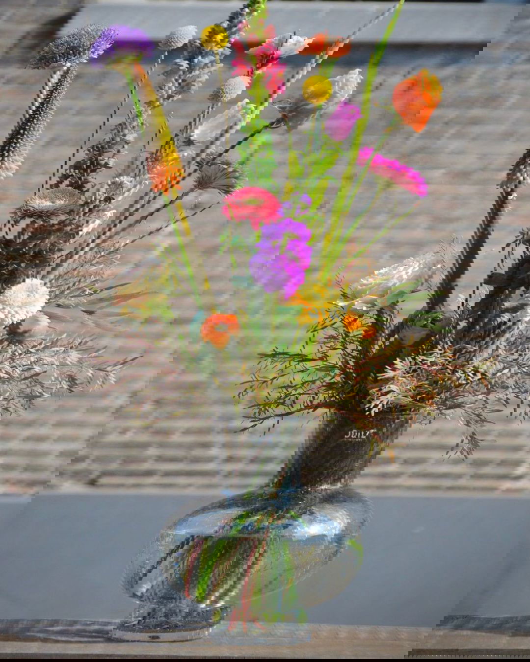 Vase MODEST - GREY BUBBLES by DutZ