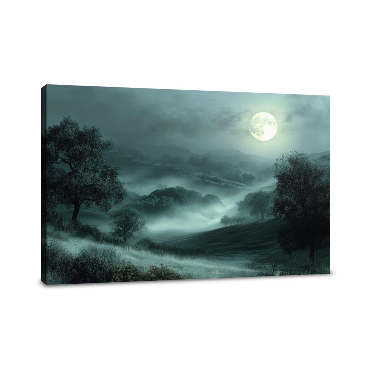 Moonlit Mist Canvas