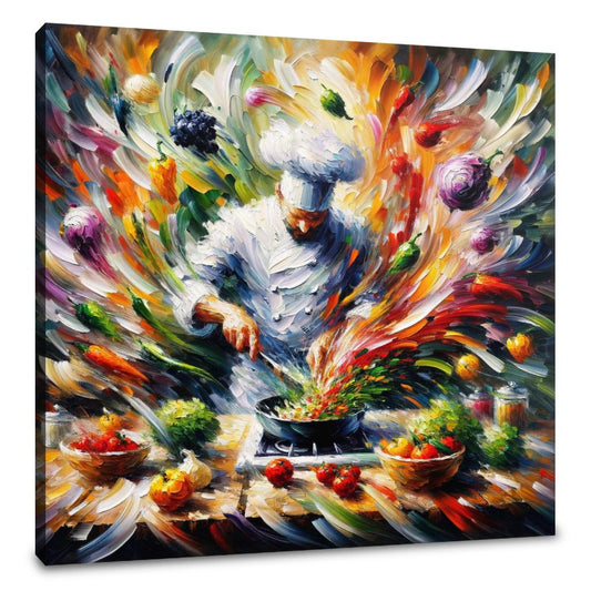 Culinary Vibrance Canvas