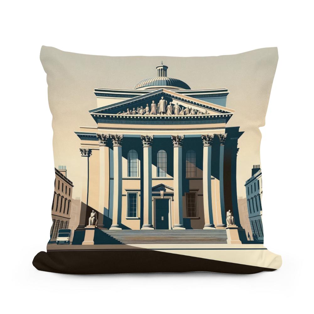 Cambridge Fitzwilliam Modernist Muse Cotton Cushion