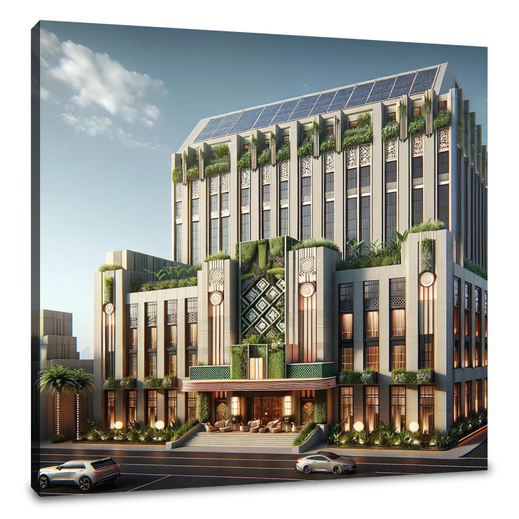 Eco-Deco Grandeur Canvas
